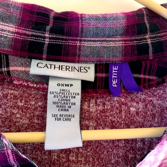 Catherines plus size mid sleeve top OX petite - Picture 7 of 7